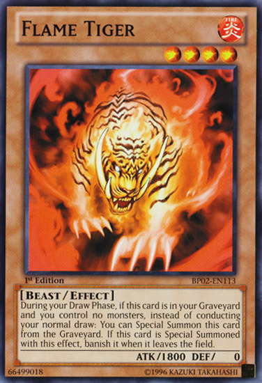 Flame Tiger [BP02-EN113] Common | The CG Realm