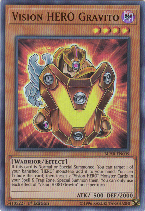 Vision Hero Gravito [BLHR-EN009] Ultra Rare | The CG Realm