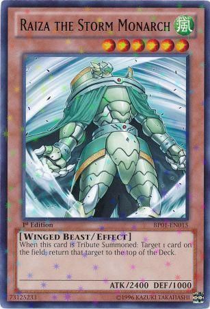 Raiza the Storm Monarch [BP01-EN015] Starfoil Rare | The CG Realm