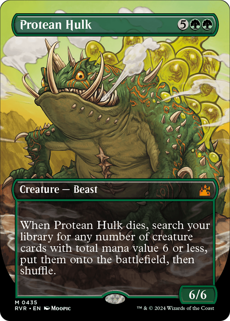 Protean Hulk (Anime Borderless) [Ravnica Remastered] | The CG Realm