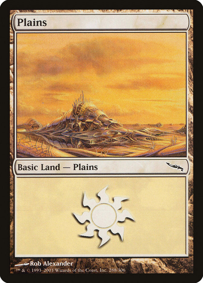 Plains (288) [Mirrodin] | The CG Realm