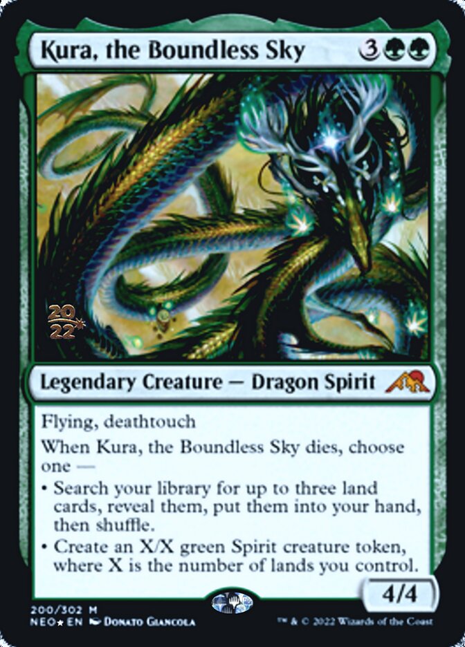 Kura, the Boundless Sky [Kamigawa: Neon Dynasty Prerelease Promos] | The CG Realm