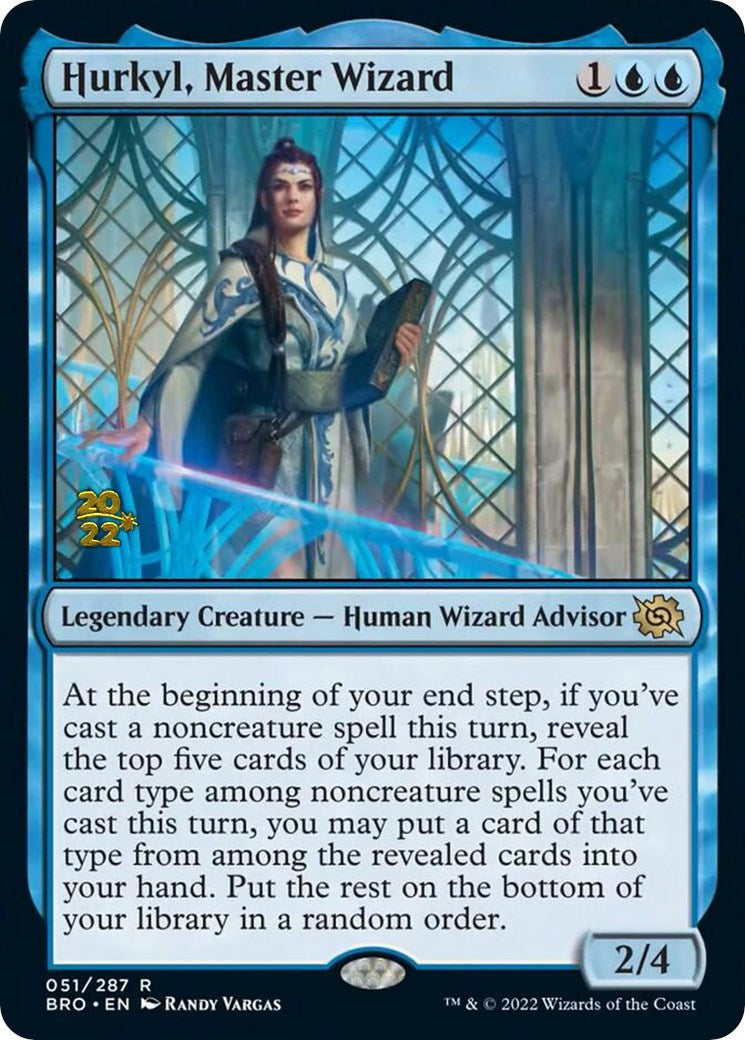 Hurkyl, Master Wizard [The Brothers' War Prerelease Promos] | The CG Realm