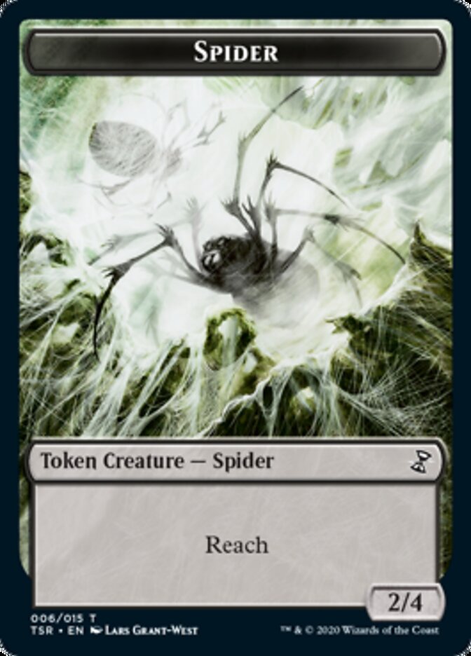 Spider Token [Time Spiral Remastered Tokens] | The CG Realm