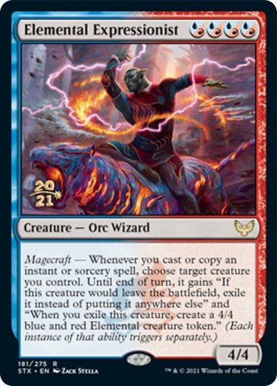 Elemental Expressionist [Strixhaven: School of Mages Prerelease Promos] | The CG Realm