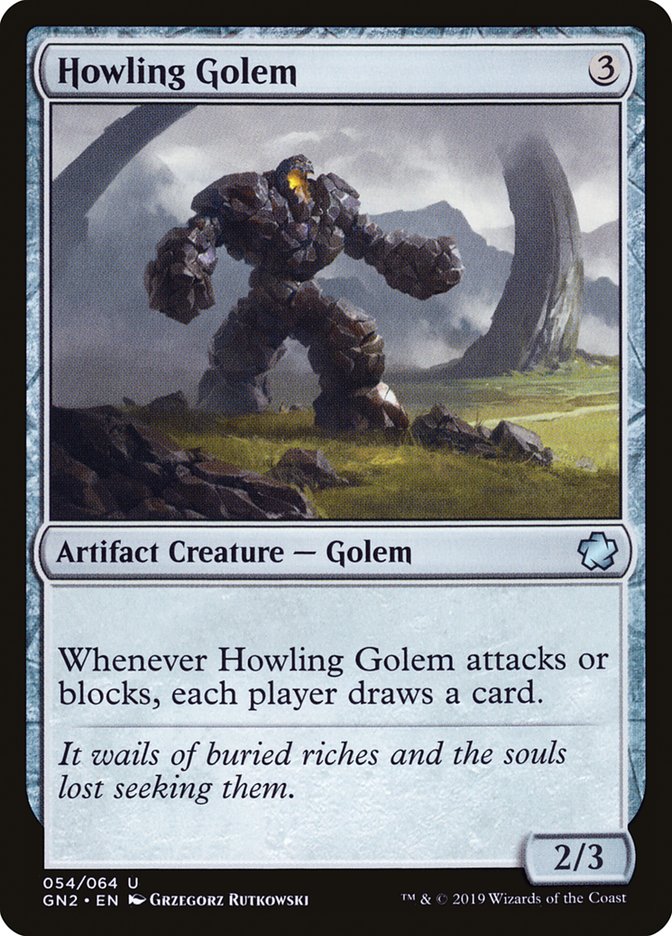 Howling Golem [Game Night 2019] | The CG Realm