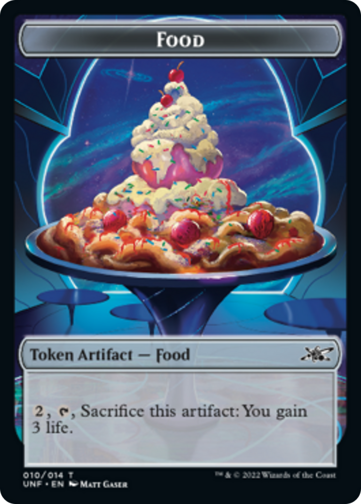 Cat // Food (10) Double-Sided Token [Unfinity Tokens] | The CG Realm