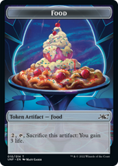 Squirrel // Food (010) Double-Sided Token [Unfinity Tokens] | The CG Realm