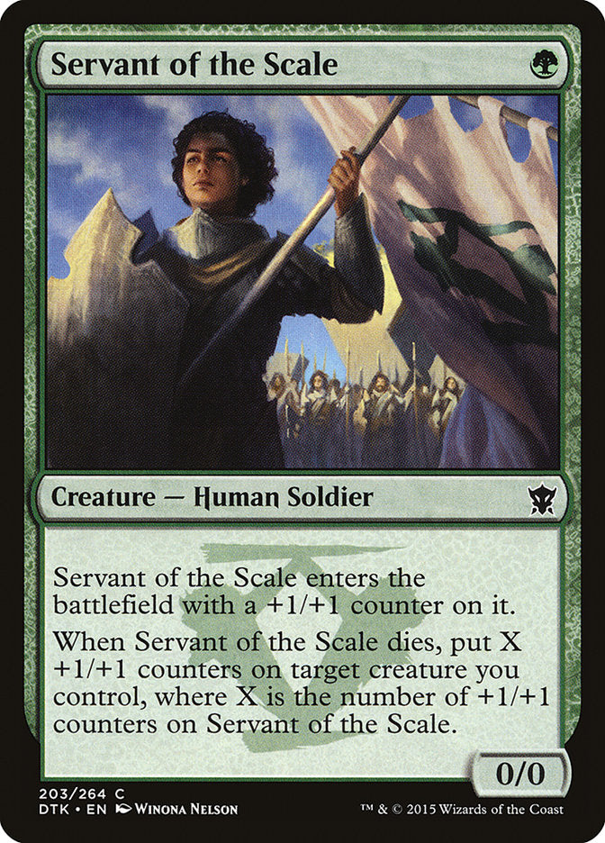 Servant of the Scale [Dragons of Tarkir] | The CG Realm