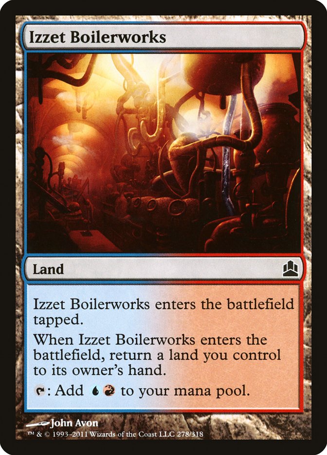 Izzet Boilerworks [Commander 2011] | The CG Realm