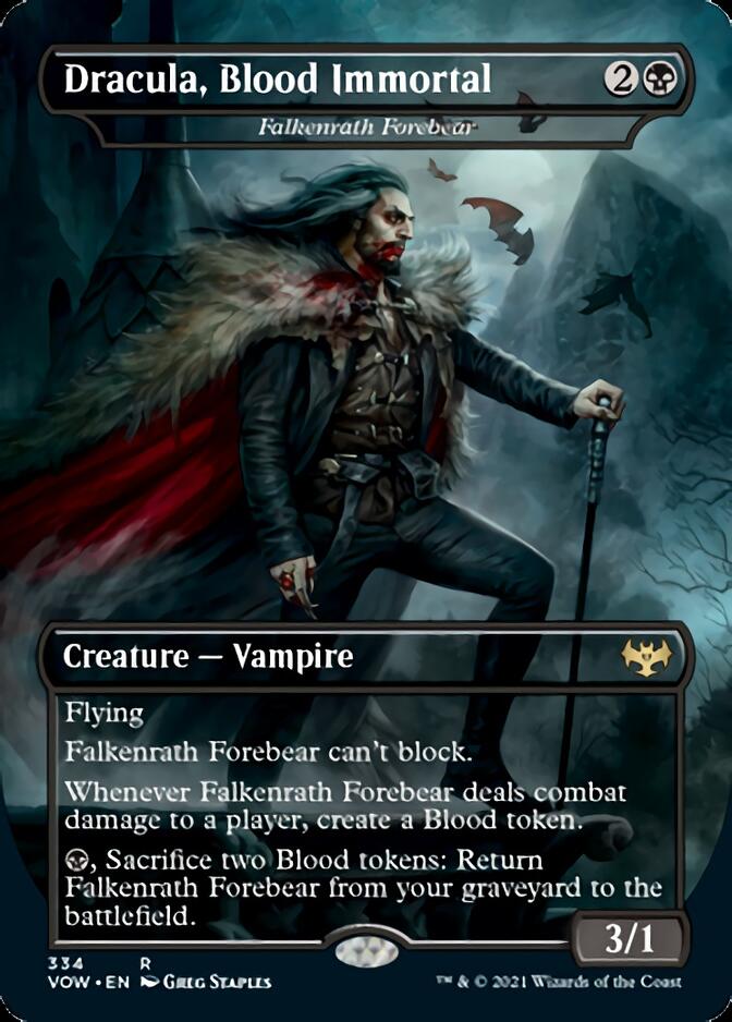 Falkenrath Forebear - Dracula, Blood Immortal [Innistrad: Crimson Vow] | The CG Realm