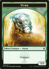 Wurm // Saproling Double-Sided Token [Guilds of Ravnica Guild Kit Tokens] | The CG Realm