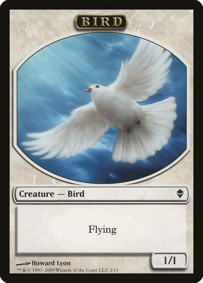 Bird Token [Zendikar Tokens] | The CG Realm