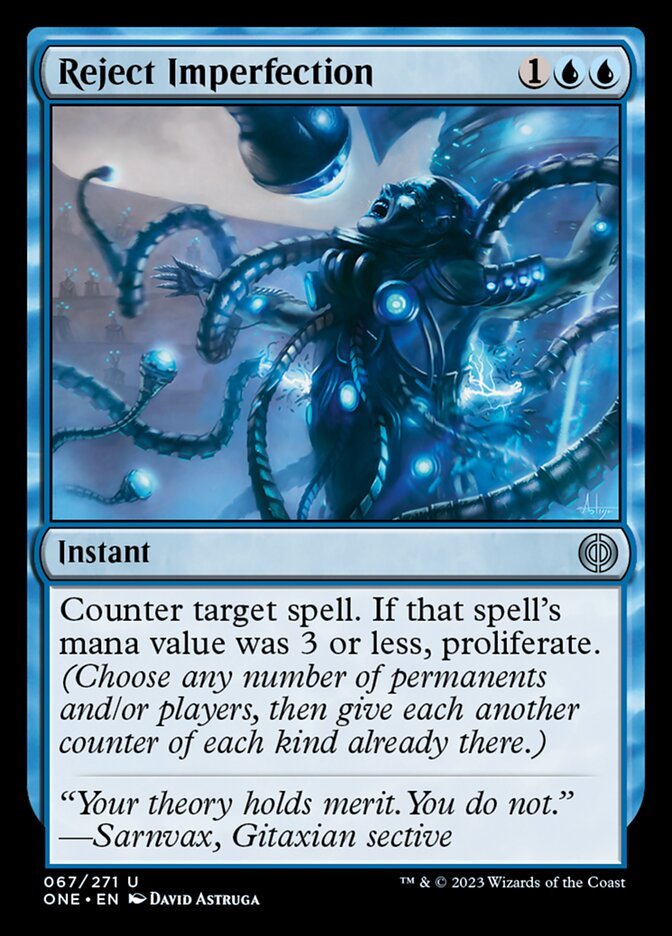 Reject Imperfection [Phyrexia: All Will Be One] | The CG Realm