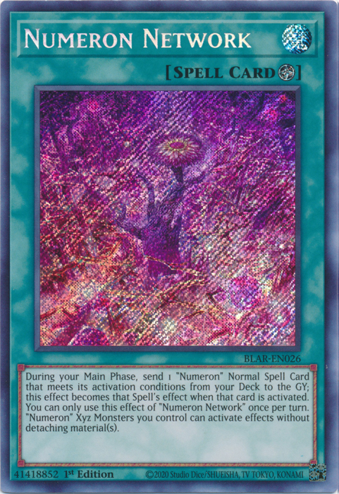 Numeron Network [BLAR-EN026] Secret Rare | The CG Realm