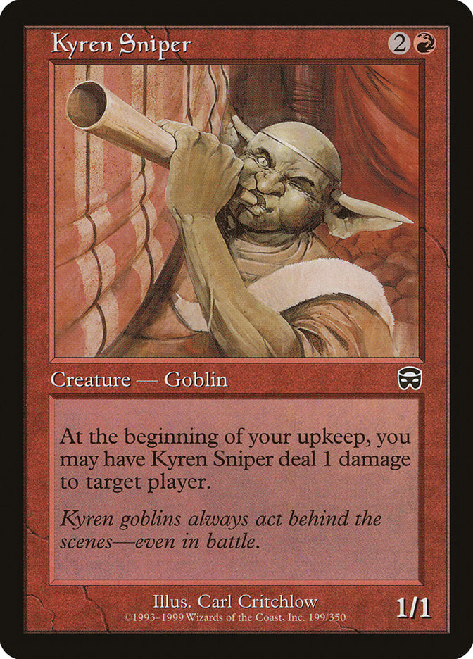 Kyren Sniper [Mercadian Masques] | The CG Realm