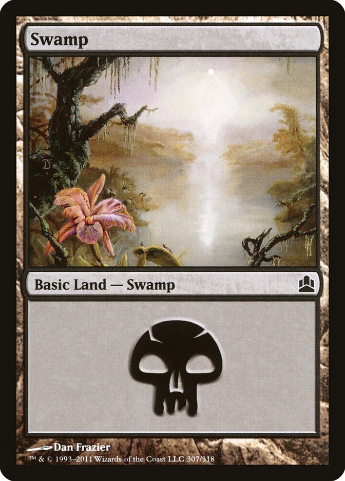 Swamp (307) [Commander 2011] | The CG Realm