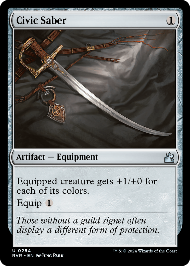 Civic Saber [Ravnica Remastered] | The CG Realm