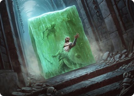 Gelatinous Cube Art Card [Dungeons & Dragons: Adventures in the Forgotten Realms Art Series] | The CG Realm