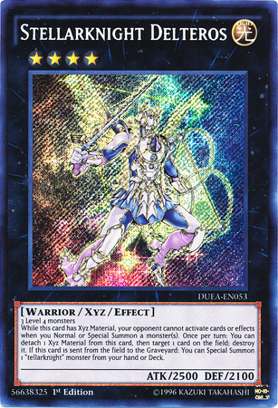 Stellarknight Delteros [DUEA-EN053] Secret Rare | The CG Realm