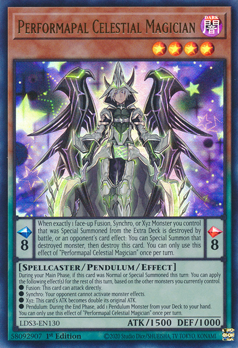 Performapal Celestial Magician [LDS3-EN130] Ultra Rare | The CG Realm