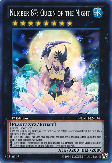 Number 87: Queen of the Night [NUMH-EN034] Super Rare | The CG Realm