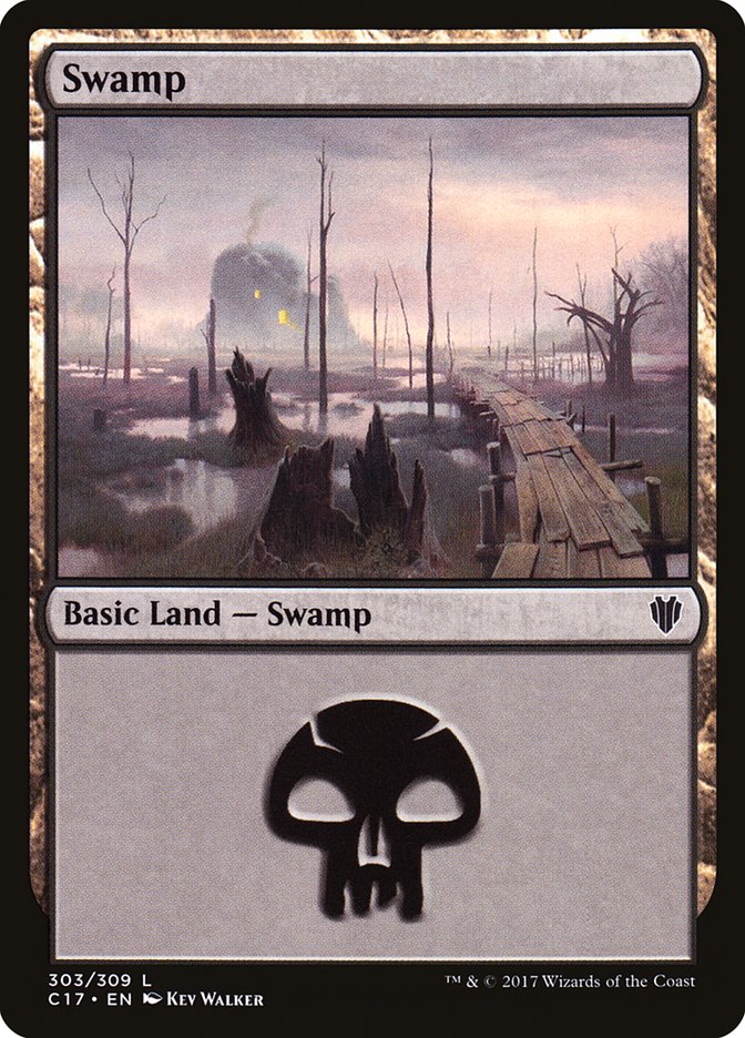 Swamp (303) [Commander 2017] | The CG Realm