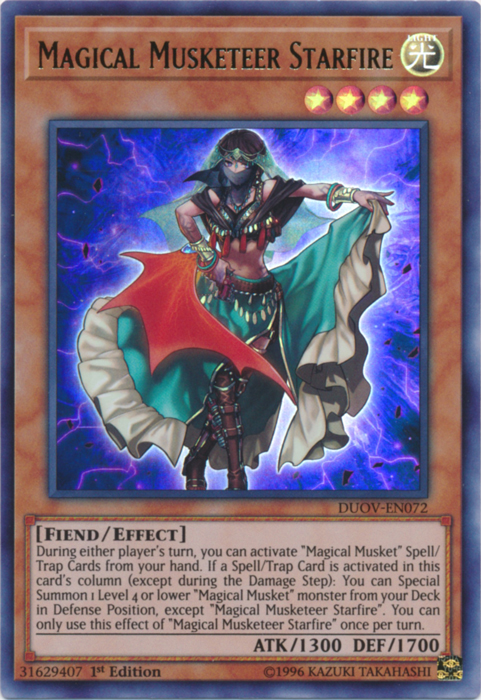 Magical Musketeer Starfire [DUOV-EN072] Ultra Rare | The CG Realm