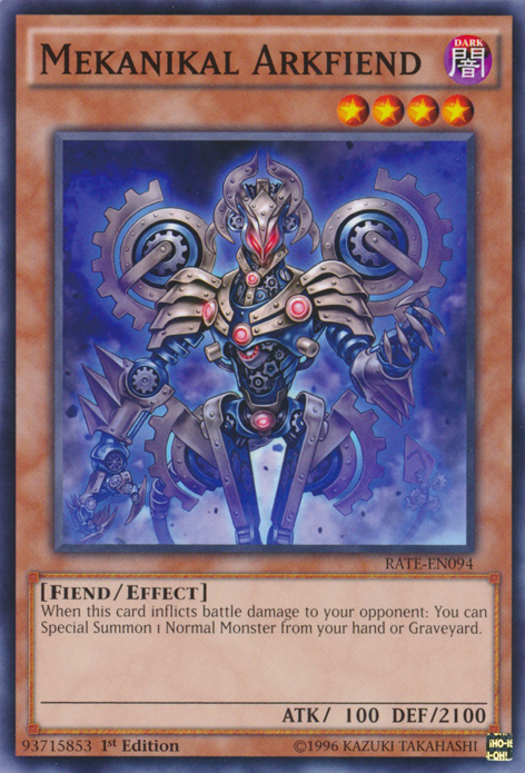 Mekanikal Arkfiend [RATE-EN094] Common | The CG Realm