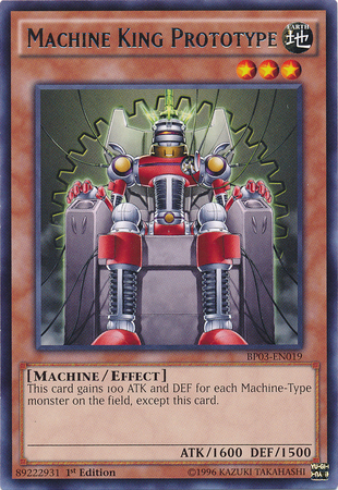 Machine King Prototype [BP03-EN019] Rare | The CG Realm