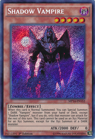 Shadow Vampire [MP14-EN152] Secret Rare | The CG Realm