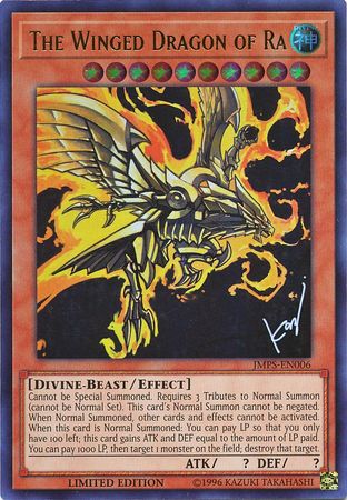 The Winged Dragon of Ra [JMPS-EN006] Ultra Rare | The CG Realm