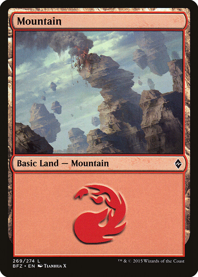 Mountain (269) [Battle for Zendikar] | The CG Realm