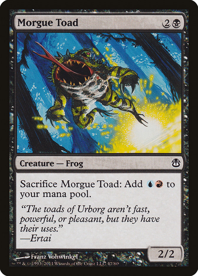 Morgue Toad [Duel Decks: Ajani vs. Nicol Bolas] | The CG Realm