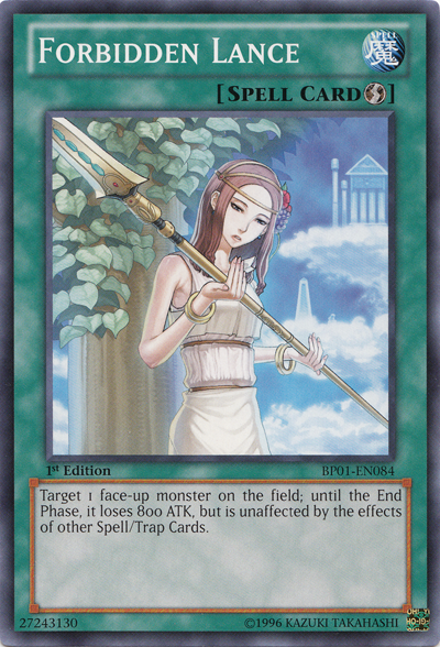 Forbidden Lance [BP01-EN084] Common | The CG Realm