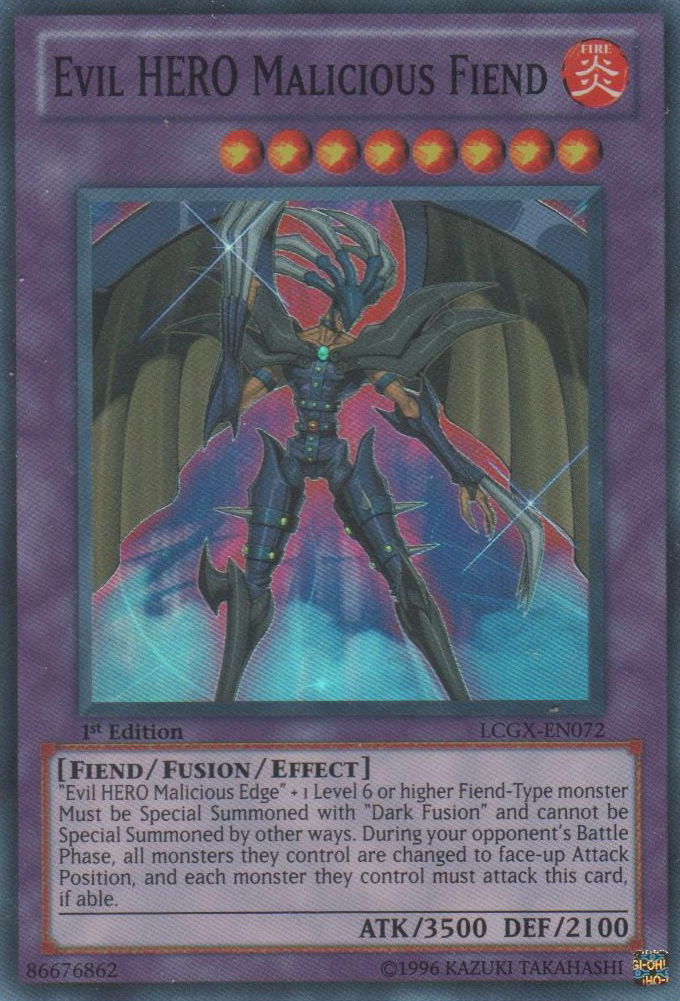 Evil HERO Malicious Fiend [LCGX-EN072] Super Rare | The CG Realm