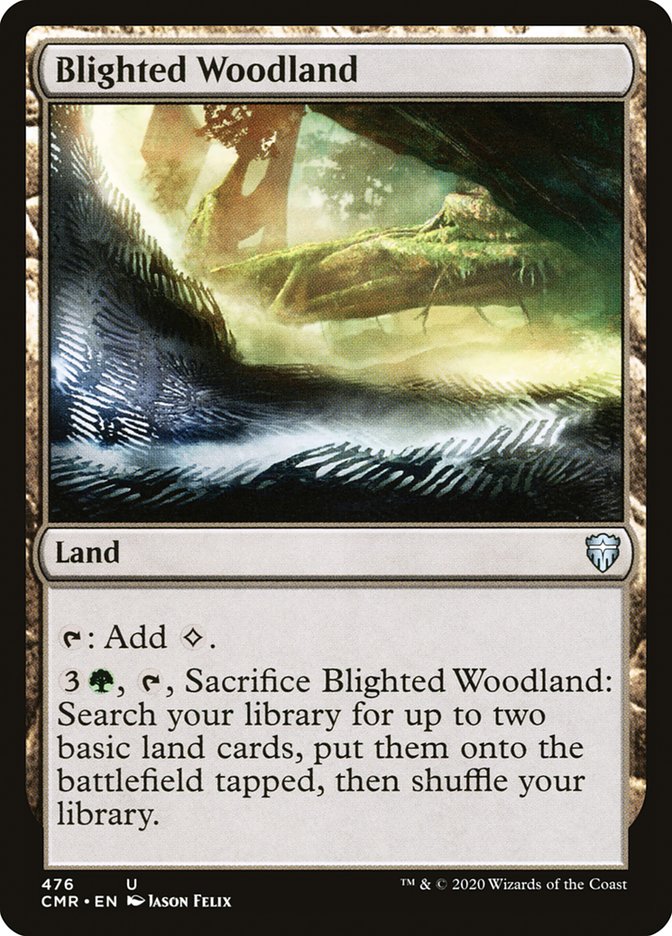 Blighted Woodland [Commander Legends] | The CG Realm