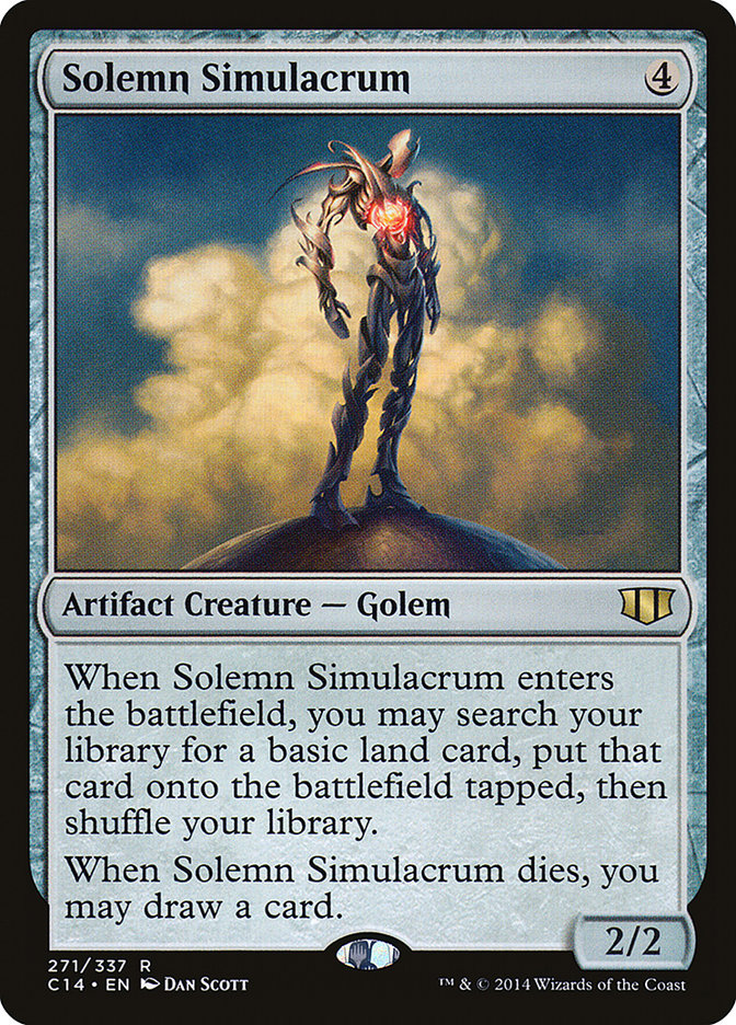 Solemn Simulacrum [Commander 2014] | The CG Realm