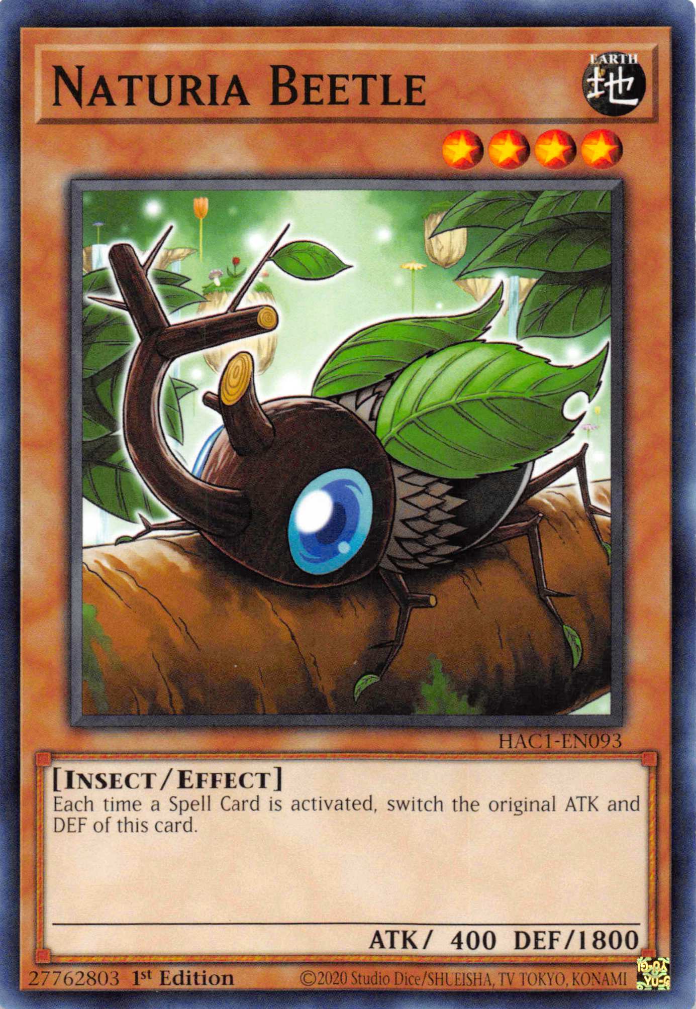 Naturia Beetle [HAC1-EN093] Common | The CG Realm