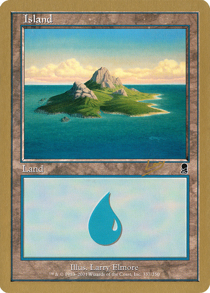 Island (rl337) (Raphael Levy) [World Championship Decks 2002] | The CG Realm