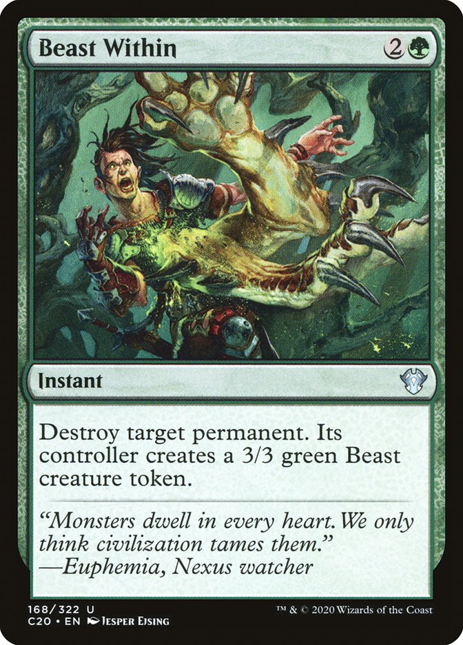 Beast Within [Commander 2020] | The CG Realm