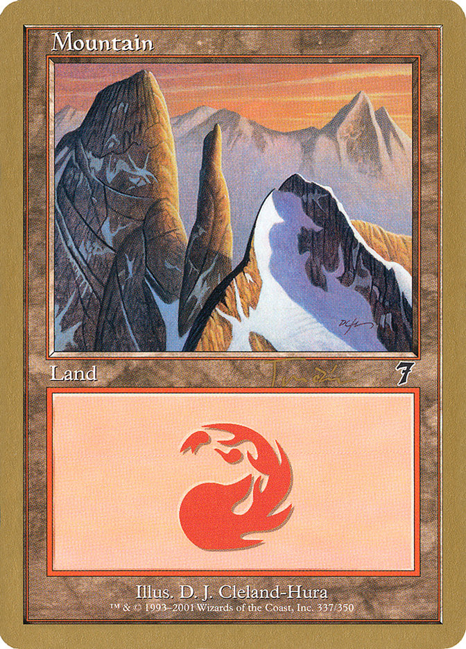 Mountain (jt337) (Jan Tomcani) [World Championship Decks 2001] | The CG Realm