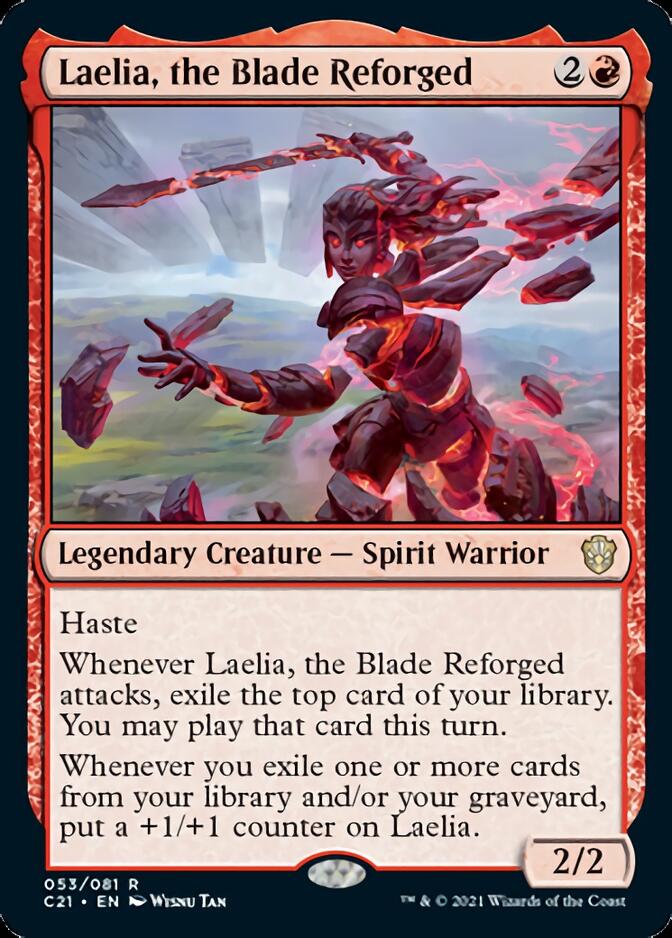 Laelia, the Blade Reforged [Commander 2021] | The CG Realm