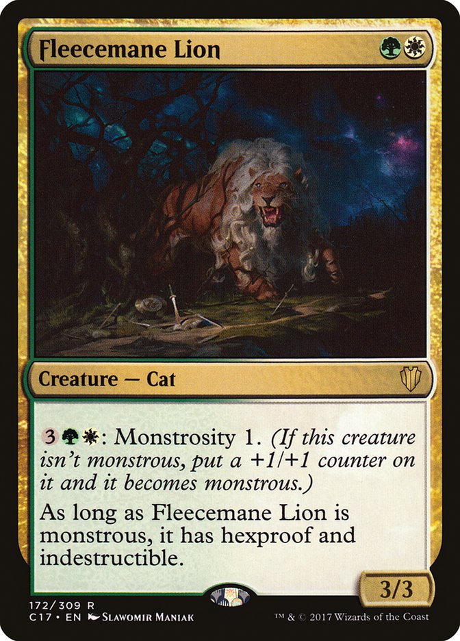 Fleecemane Lion [Commander 2017] | The CG Realm