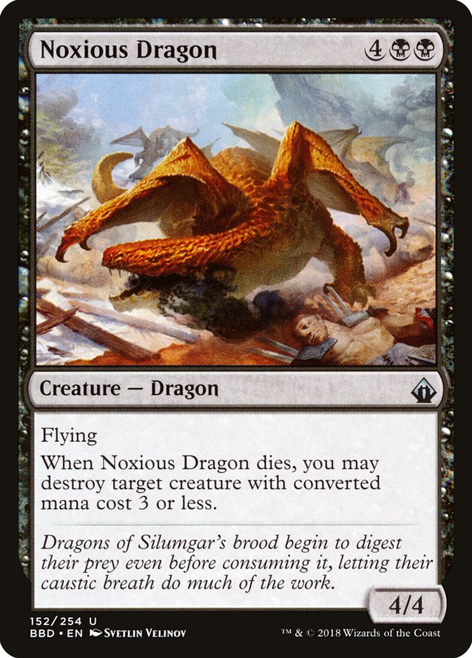 Noxious Dragon [Battlebond] | The CG Realm