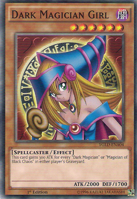 Dark Magician Girl [YGLD-ENA04] Common | The CG Realm