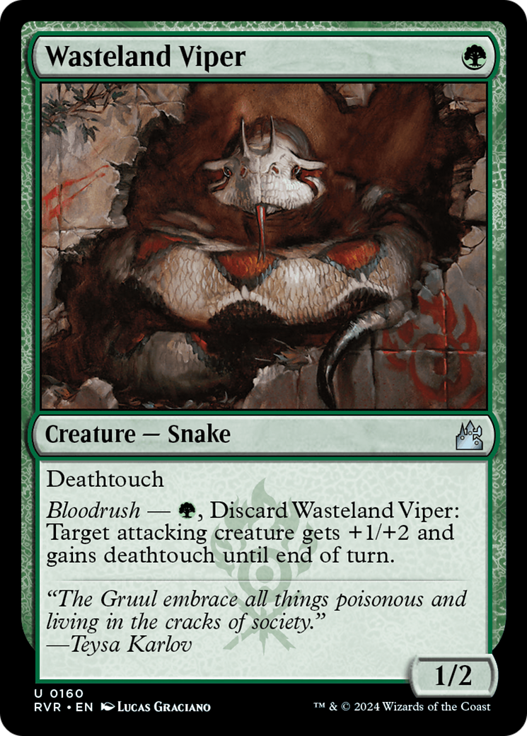 Wasteland Viper [Ravnica Remastered] | The CG Realm