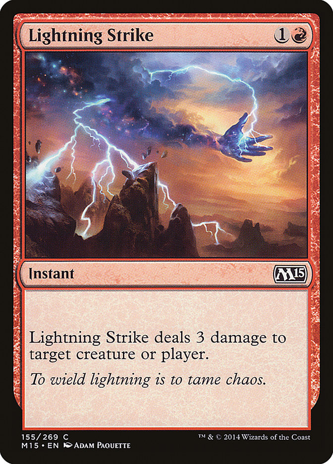 Lightning Strike [Magic 2015] | The CG Realm