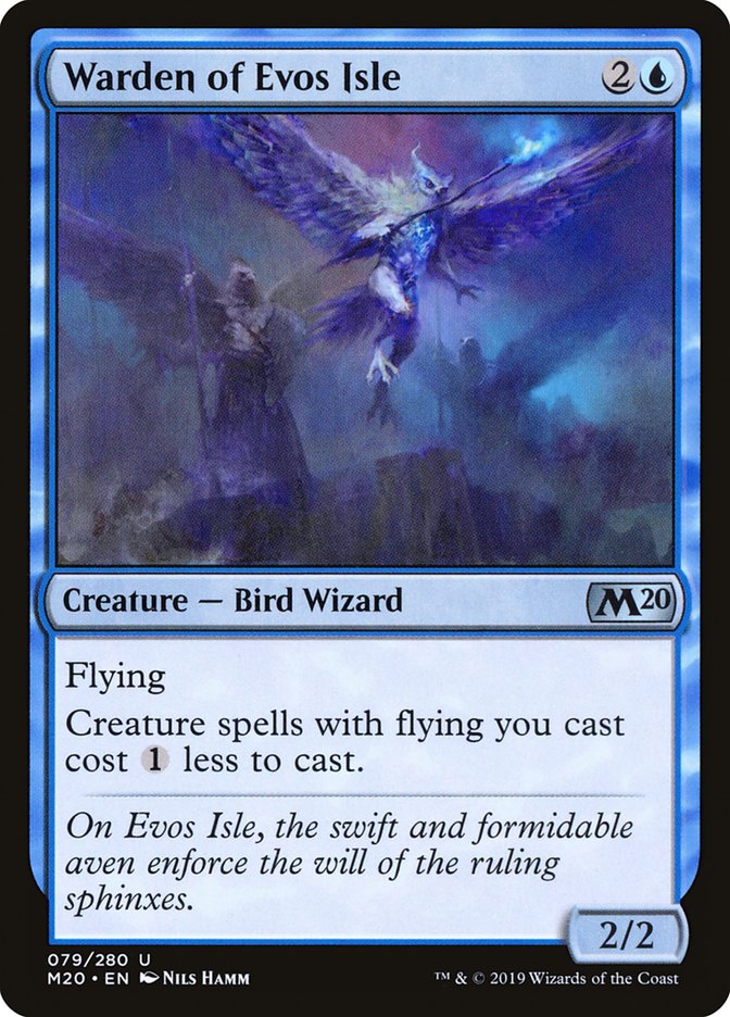 Warden of Evos Isle [Core Set 2020] | The CG Realm