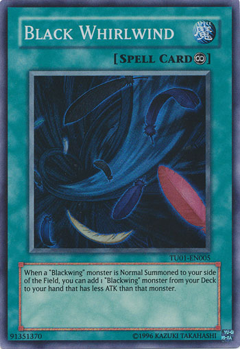 Black Whirlwind [TU01-EN005] Super Rare | The CG Realm